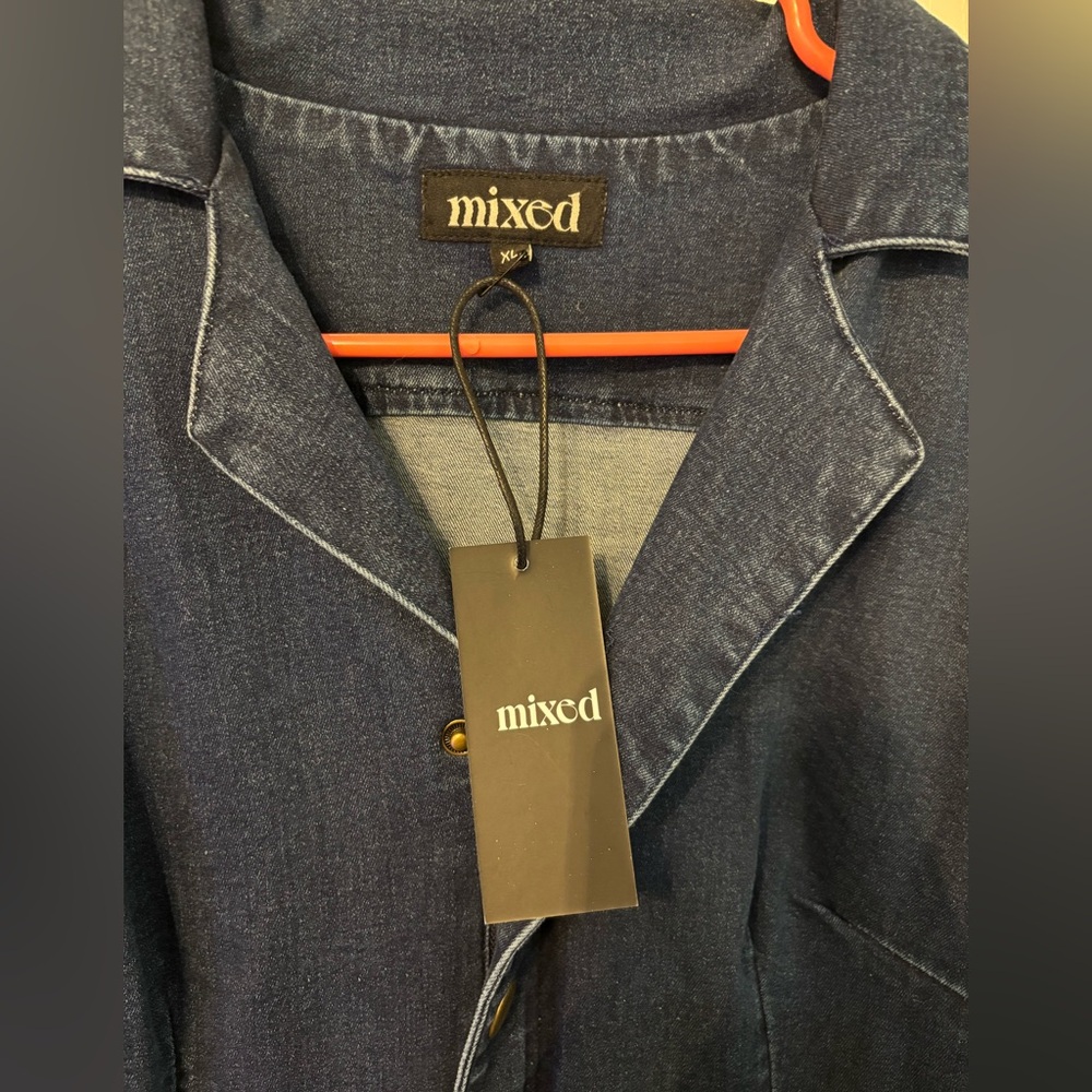 Denim Blue Jumpsuit - Picture 6 of 6